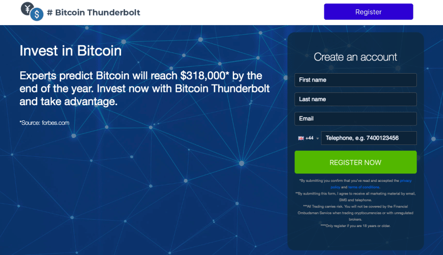 Bitcoin Thunderbolt