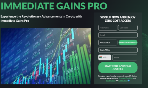 Immediate Gains Pro Review – The Official App WebSite 2024!